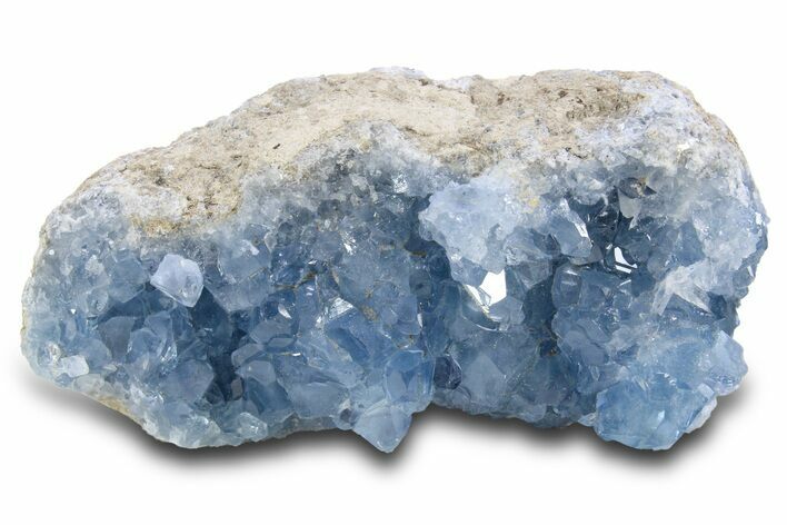 Sparkling Celestine (Celestite) Crystal Cluster - Madagascar #300094